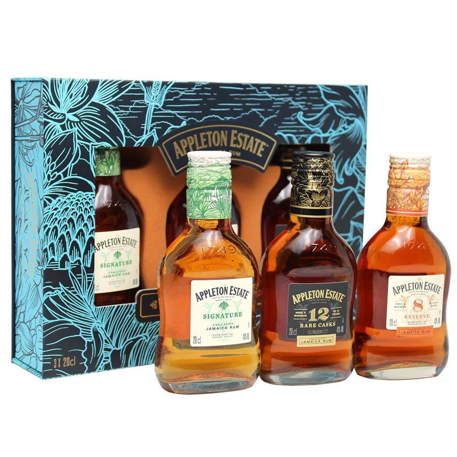 Coffret Appleton Signature - 8 Ans - 12 Ans 3x20cl 42° 2 Coffret Appleton Signature - 8 Ans - 12 Ans 3x20cl 42° – Image 2