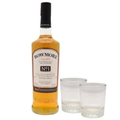 Coffret Bowmore N°1 70cl 40° +2 Verres -Boissons Alcoolisées bowmore n1 2 verres 2