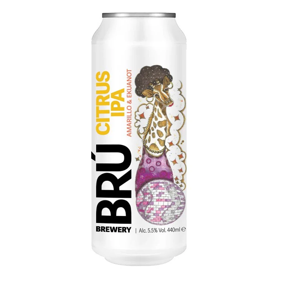 Brú Citrus IPA 44cl 5.5° 2 Brú Citrus IPA 44cl 5.5° – Image 2