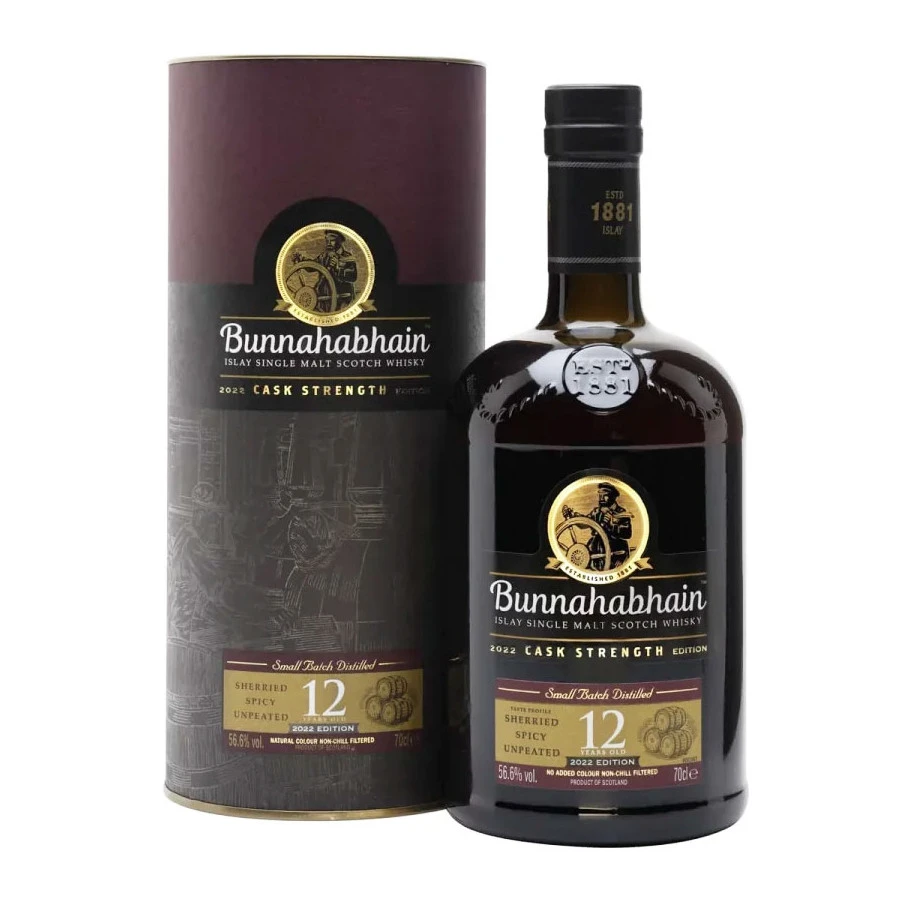 Bunnahabhain 12 Ans Cask Strength 70cl 56.6° 2 Bunnahabhain 12 Ans Cask Strength 70cl 56.6° – Image 2