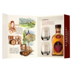 Coffret Cardhu Amber Rock 70cl 40° + 2 Verres