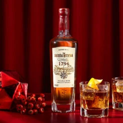 Coffret Santa Teresa 1796 70cl 40° + 1 Verre -Boissons Alcoolisées coffret santa teresa 1796 1 verre 3
