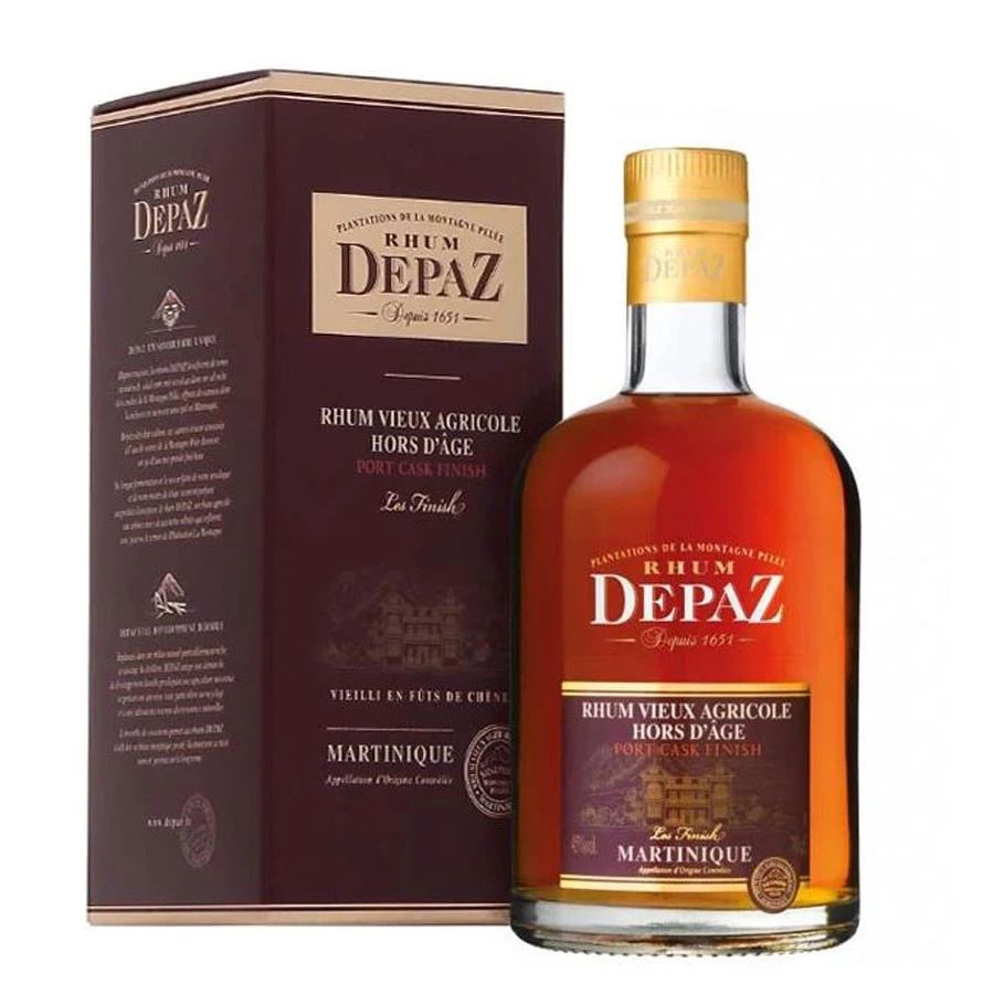 Depaz Port Cask Finish 70cl 45° 1 Depaz Port Cask Finish 70cl 45°