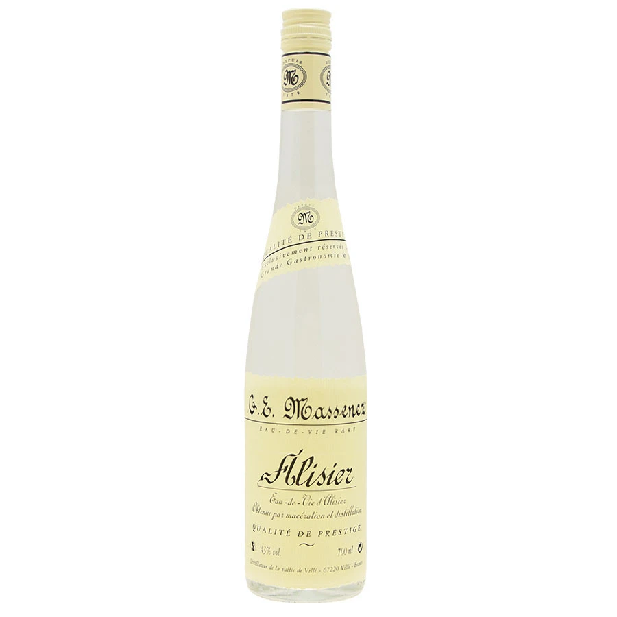 Eau-de-Vie D'Alisier Massenez 70cl 43° 1 Eau-de-Vie D'Alisier Massenez 70cl 43°