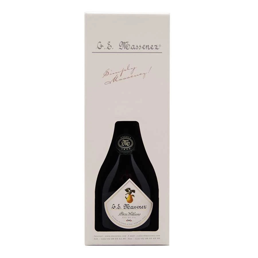 Eau-de-vie Poire Williams Origine Massenez 70cl 40° 2 Eau-de-vie Poire Williams Origine Massenez 70cl 40° – Image 2