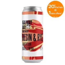 Galway Bay Resin & Rye American Barley Wine 44cl 10.7° -Boissons Alcoolisées galway bay resin rye american barley wine 1