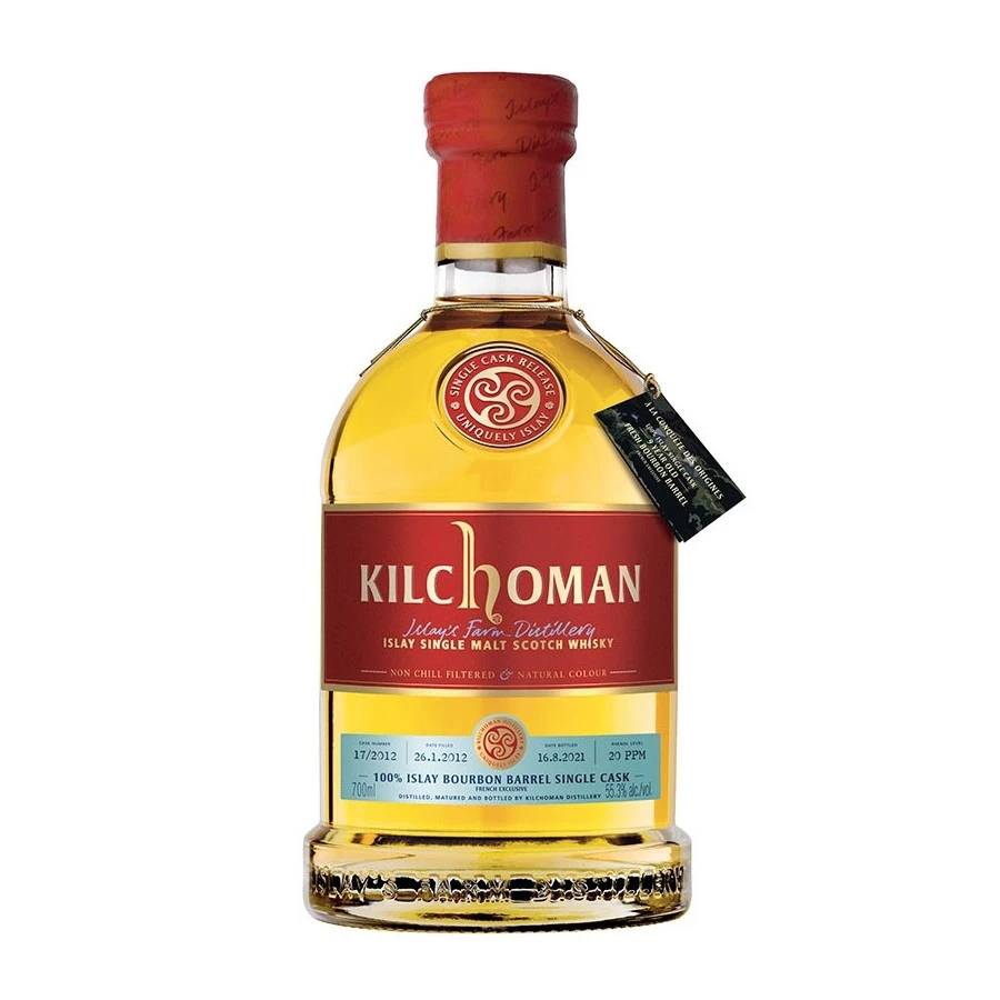 Kilchoman 9 Ans 2012 100% Islay Bourbon Barrel Conquete 70cl 55.3° 1 Kilchoman 9 Ans 2012 100% Islay Bourbon Barrel Conquete 70cl 55.3°