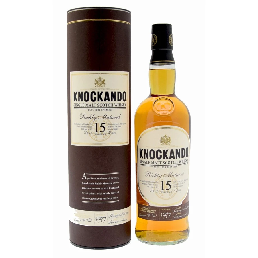 Knockando 15 Ans Richly Matured 70cl 43° 1 Knockando 15 Ans Richly Matured 70cl 43°