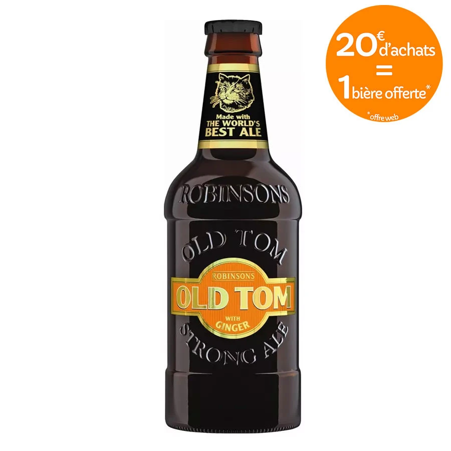 Bière Old Tom Ginger 33cl 6° 2 Bière Old Tom Ginger 33cl 6° – Image 2
