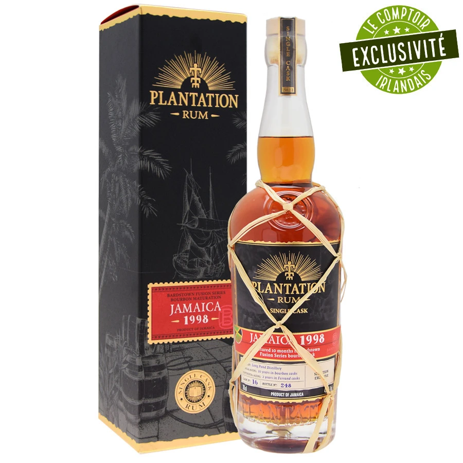 Plantation Rum Jamaica 1998 70cl 49.4° 2 Plantation Rum Jamaica 1998 70cl 49.4° – Image 2