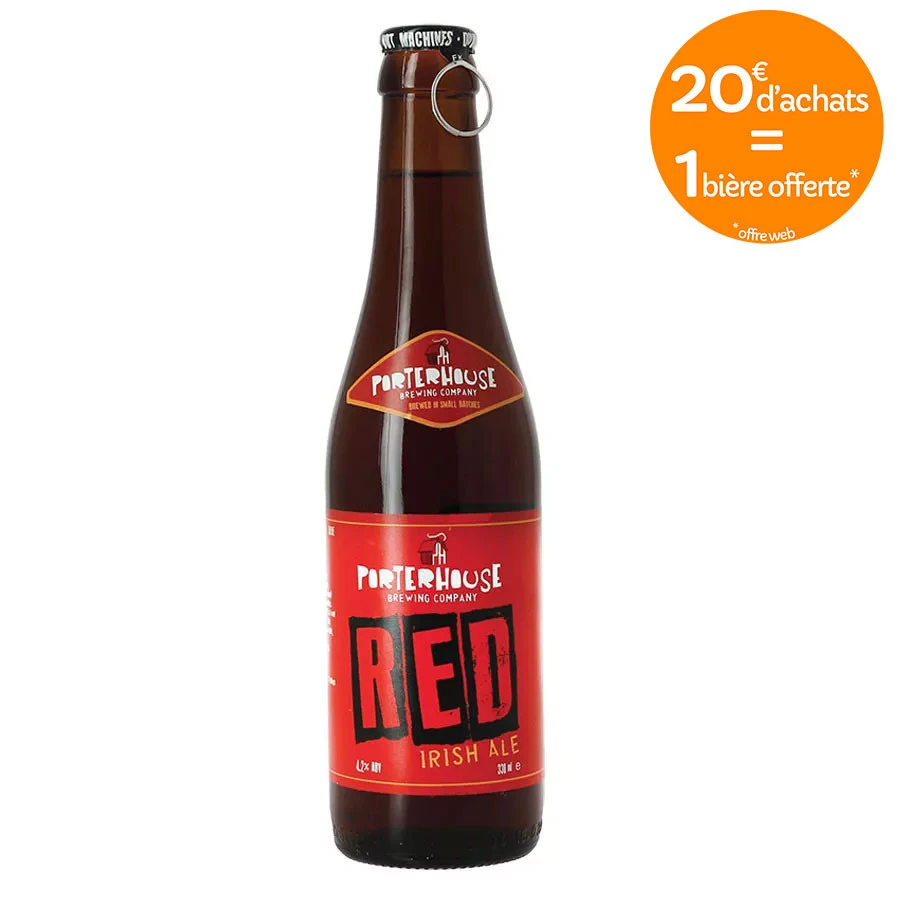 Porterhouse Irish Red Ale 50cl 4.2° 2 Porterhouse Irish Red Ale 50cl 4.2° – Image 2