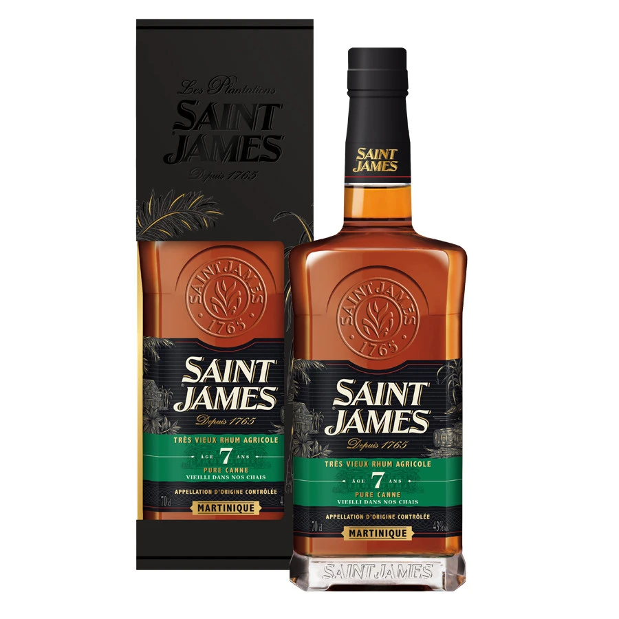 Saint James Vieux 7 Ans Réserve Privée 70cl 43° 2 Saint James Vieux 7 Ans Réserve Privée 70cl 43° – Image 2