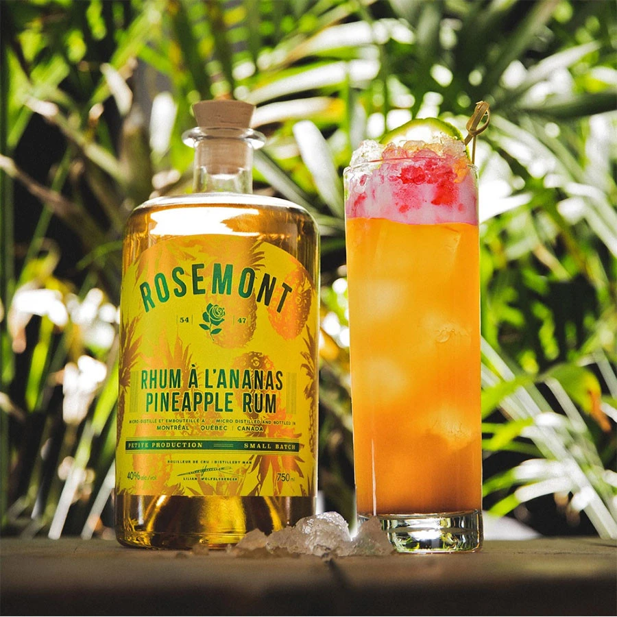 Rosemont Rhum Ananas 70cl 40° 2 Rosemont Rhum Ananas 70cl 40° – Image 2
