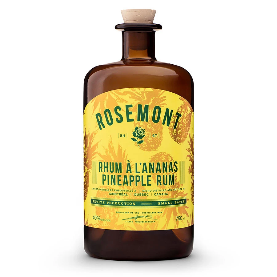 Rosemont Rhum Ananas 70cl 40° 1 Rosemont Rhum Ananas 70cl 40°