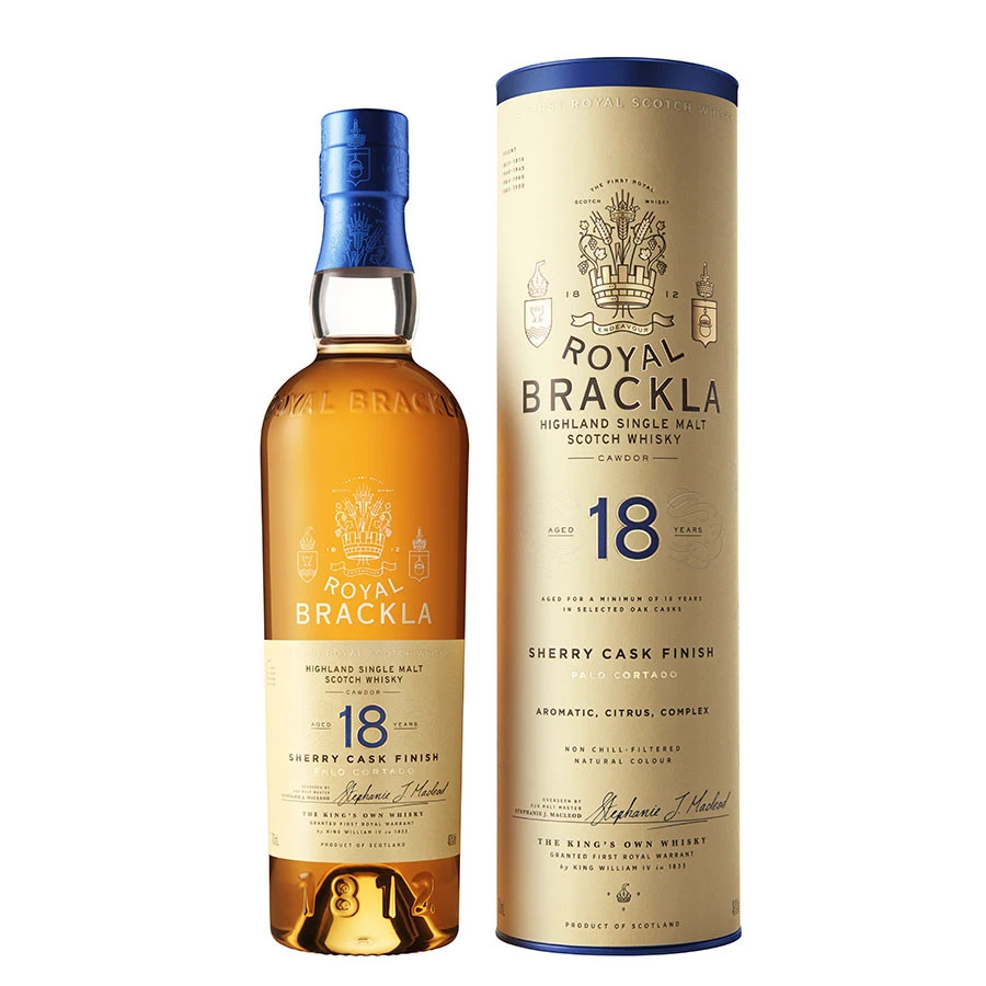 Royal Brackla 18 Ans Palo Cortado 70cl 46° 2 Royal Brackla 18 Ans Palo Cortado 70cl 46° – Image 2
