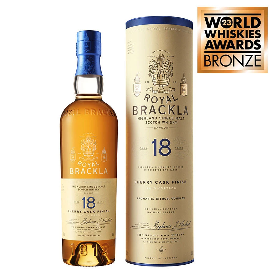 Royal Brackla 18 Ans Palo Cortado 70cl 46° 3 Royal Brackla 18 Ans Palo Cortado 70cl 46° – Image 3