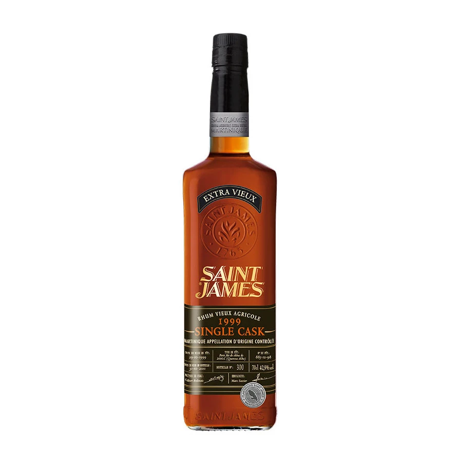 Saint James Single Cask 1999 70cl 42.9° 3 Saint James Single Cask 1999 70cl 42.9° – Image 3