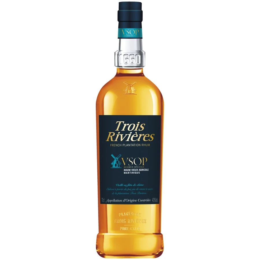 Trois Rivières VSOP Réserve Spéciale 70cl 40° 2 Trois Rivières VSOP Réserve Spéciale 70cl 40° – Image 2