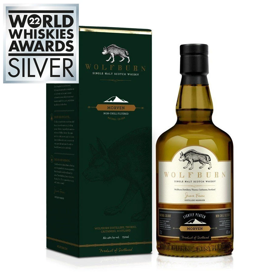 Wolfburn Morven Lightly Peated 70cl 46° 1 Wolfburn Morven Lightly Peated 70cl 46°